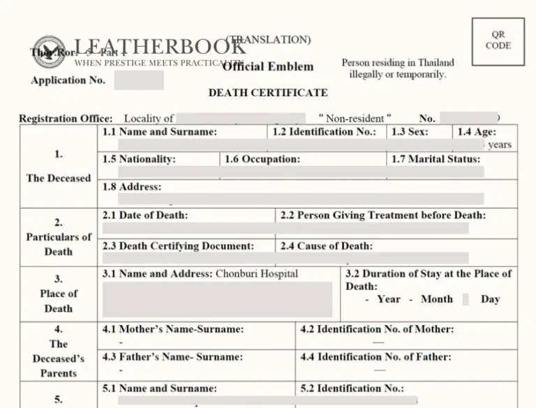 แปลมรณบัตร